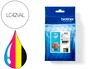Brother LC424VAL Pack de 4 Cartuchos de Tinta Original (Negro, Cian, Magenta, Amarillo) para DCP-J1200W