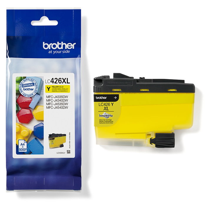 Brother LC-426XLY Cartucho de Tinta Amarillo XL Brother LC-426XLY Cartucho de Tinta Amarillo XL