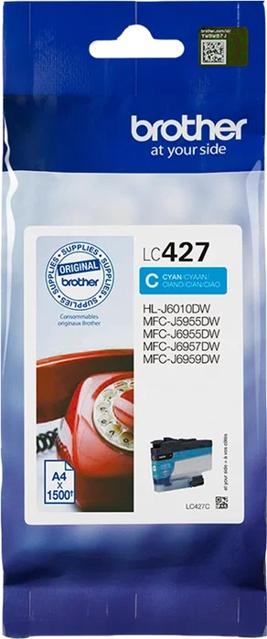 Brother LC427C Cartucho de Tinta Cian Brother LC427C Cartucho de Tinta Cian