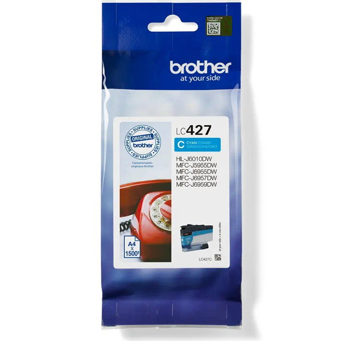 Brother LC427C Cartucho de Tinta Cian Brother LC427C Cartucho de Tinta Cian