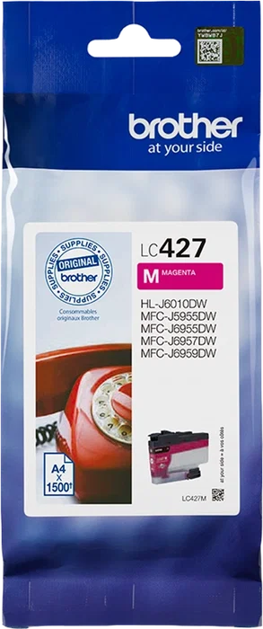 Brother Cartucho de Tinta LC427M Magenta