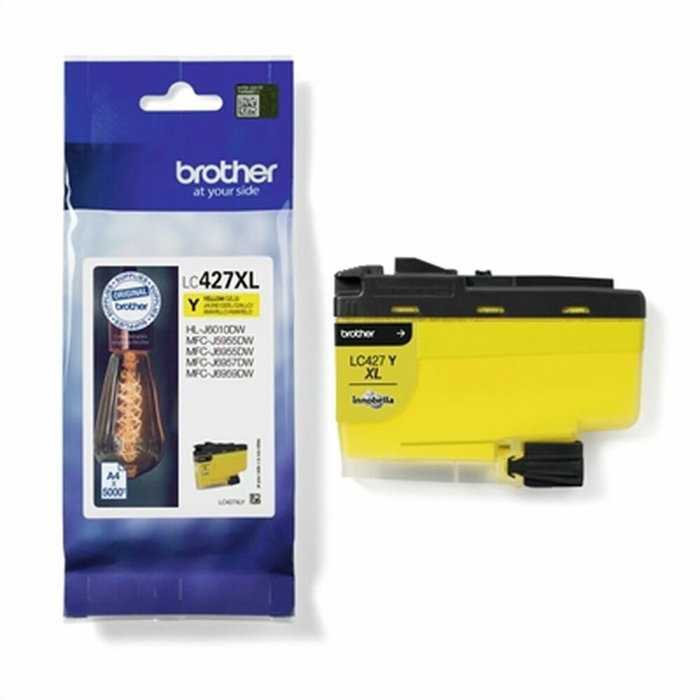 Brother LC427XLY Amarillo, Cartucho de Tinta de Alta Capacidad