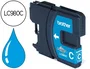 Brother Cartucho de Tinta LC980C Cian