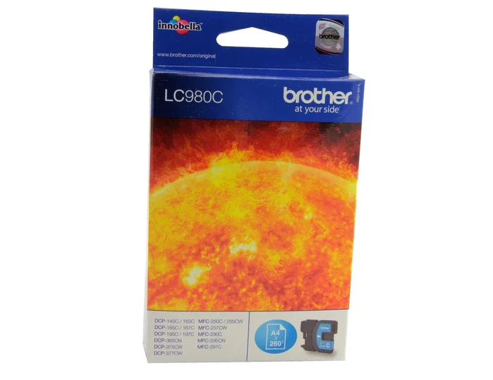 Brother Cartucho de Tinta LC980C Cian