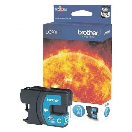 Brother Cartucho de Tinta LC980C Cian