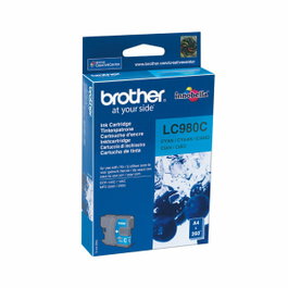 Brother Cartucho de Tinta LC980C Cian