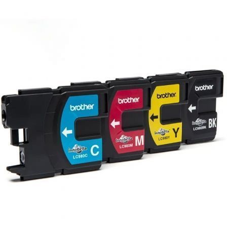 Brother LC980VALBP Multipack de 4 Cartuchos de Tinta Original