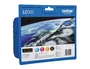 Brother LC985VALBP Multipack de Cartuchos de Tinta Negro, Cian, Magenta y Amarillo