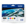 Brother LC985VALBP Multipack de Cartuchos de Tinta Negro, Cian, Magenta y Amarillo