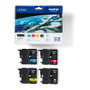 Brother LC985VALBP Multipack de Cartuchos de Tinta Negro, Cian, Magenta y Amarillo