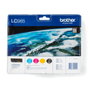 Brother LC985VALBP Multipack de Cartuchos de Tinta Negro, Cian, Magenta y Amarillo