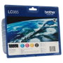 Brother LC985VALBP Multipack de Cartuchos de Tinta Negro, Cian, Magenta y Amarillo