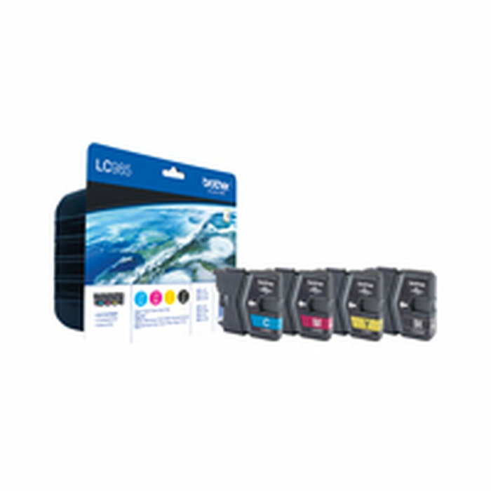 Brother LC985VALBP Multipack de Cartuchos de Tinta Negro, Cian, Magenta y Amarillo Brother LC985VALBP Multipack de Cartuchos de Tinta Negro, Cian, Magenta y Amarillo