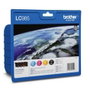 Brother LC985VALBP Multipack de Cartuchos de Tinta Negro, Cian, Magenta y Amarillo