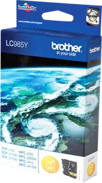 Brother Cartucho de tinta LC985Y amarillo – 260 páginas