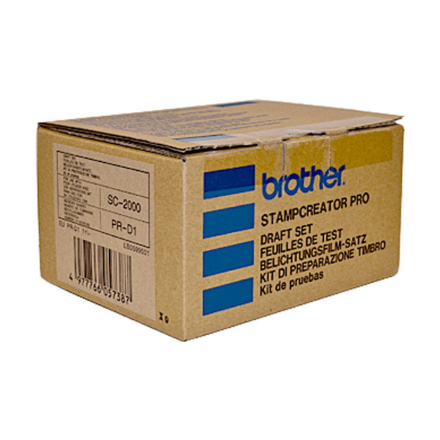 Brother PRD1 Kit de consumibles con 150 fotolitos, cinta térmica y 9 limpiadores