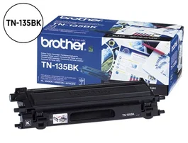 Brother TN135BK Tóner Negro Original para HL-4040CN/4050CDN/4070CDW, DCP-9040/9045, MFC-9440/9840