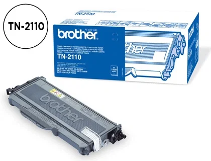 Brother TN-2110 Tóner Negro Original