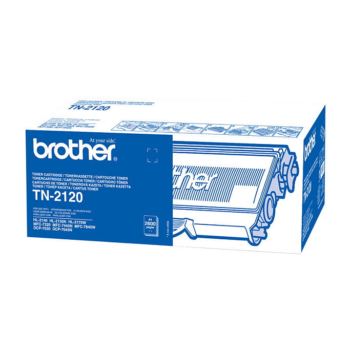 Brother TN-2120 Tóner Negro