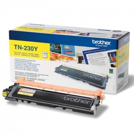 Brother TN-230Y Tóner Amarillo Brother TN-230Y Tóner Amarillo