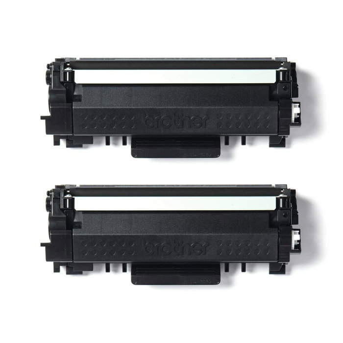 Brother TN2420TWIN Pack de 2 Cartuchos de Tóner Negro XL