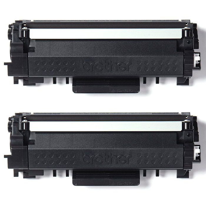 Brother TN2420TWIN Pack de 2 Cartuchos de Tóner Negro XL