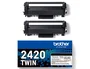 Brother TN2420TWIN Pack de 2 Cartuchos de Tóner Negro XL