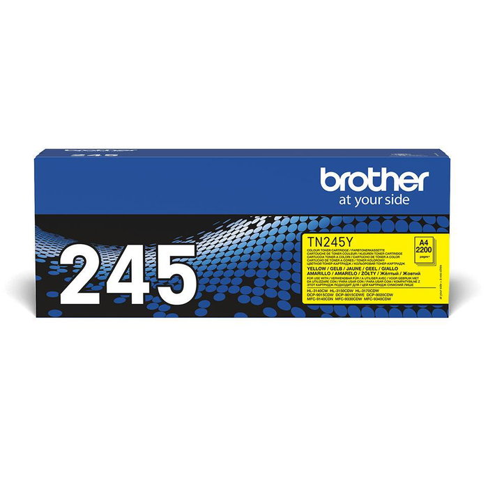 Brother TN-245Y Tóner Original Amarillo