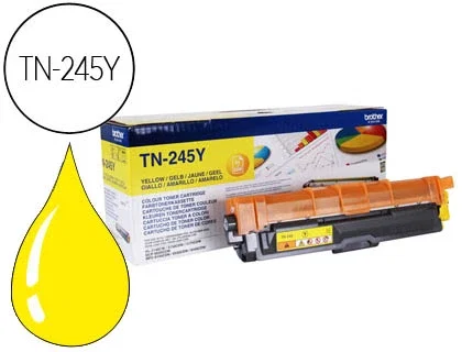 Brother TN-245Y Tóner Original Amarillo