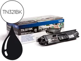 Brother TN-321BK Toner Negro Original para HLL8250CDN y HLL8350CDW, 2500 Páginas