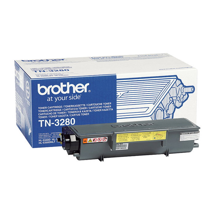 Brother TN-3280 Tóner Negro Alta Capacidad XL