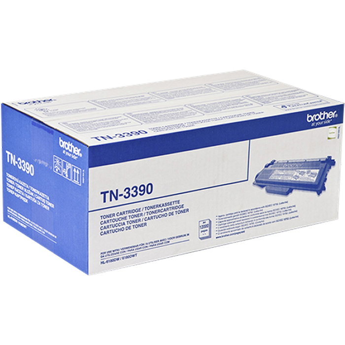 Brother TN-3390 Tóner Negro