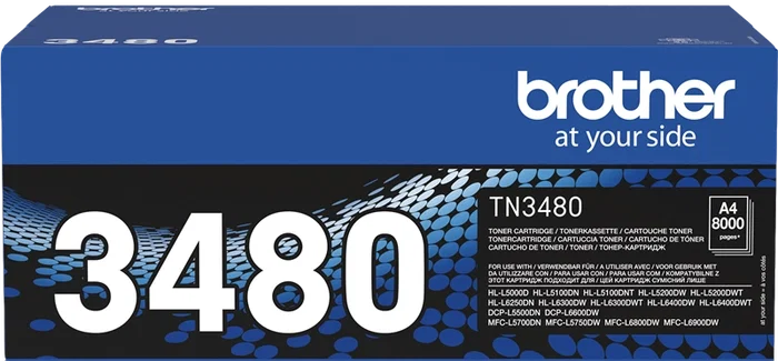 Brother TN-3480 Cartucho de tóner Negro Alto Rendimiento XL