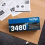 Brother TN-3480 Cartucho de Tóner Negro Alto Rendimiento XL 8.000 Páginas