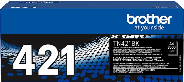 Brother TN-421BK Tóner Negro