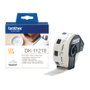 Brother DK11218 Etiquetas Circulares 24mm, 1000 Unidades