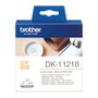 Brother DK11218 Etiquetas Circulares 24mm, 1000 Unidades