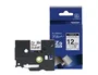 Brother Cinta Laminada TZe-131 Negro sobre Transparente 12mm x 8m