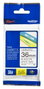 Brother Cinta Laminada TZe-261 36mm x 8m Negro sobre Blanco