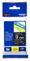 Brother TZe-325 Cinta Laminada 9mm x 8m Blanco sobre Negro