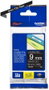 Brother TZe-325 Cinta Laminada 9mm x 8m Blanco sobre Negro