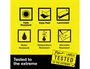 Brother TZe-621 Cinta de Rotular Laminada Negro sobre Amarillo 9mm x 8m