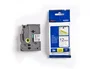 Brother TZe-S231 Cinta Laminada Super Adhesiva 12mm x 8m Blanco/Negro