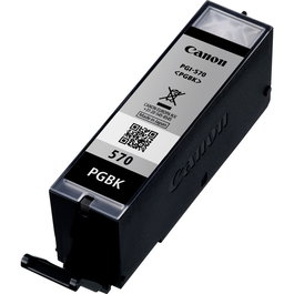 Canon PGI-570PGBK Negro Cartucho de Tinta Original de Pigmento Para PIXMA MG y TS Series. Proporciona un texto nítido y definido. Aprovecha al máximo el rendimiento de tu impresora con tintas originales de Canon. El depósito de tinta de 15 ml permite imprimir hasta 300 páginas en formato A4. <p>Este cartucho de tinta de pigmento negro es ideal para documentos en papel normal, garantizando textos nítidos y duraderos.</p> <ul> <li>Marca: Canon</li> <li>Modelo: PGI-570PGBK</li> <li>Color: Negro (Pigmento negro)</li> <li>Capacidad de tinta: 15 ml</li> <li>Rendimiento estimado: Hasta 300 páginas (A4)</li> <li>Tecnología de impresión: Inyección de tinta</li> <li>Compatibilidad: PIXMA MG5750, MG5751, MG5752, MG5753, MG6850, MG6851, MG6852, MG6853, MG7750, MG7751, MG7752, MG7753, TS5050, TS5051, TS5053, TS5055, TS6050, TS6051, TS6052, TS8050, TS8051, TS8052, TS8053, TS9050, TS9055</li> </ul></div>