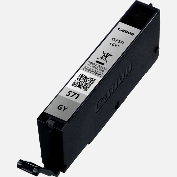 Canon CLI-571GY Cartucho Tinta Gris Original para Pixma MG7750, MG7751, MG7752, MG7753