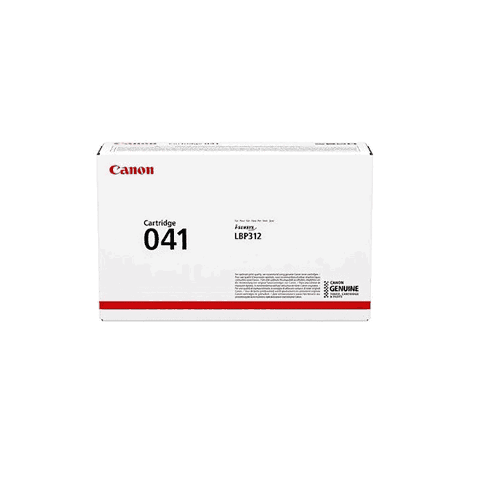 Canon Toner 041 Black (0452C002) - Cartucho de Tóner Original para Impresoras Canon Canon Toner 041 Black (0452C002) - Cartucho de Tóner Original para Impresoras Canon