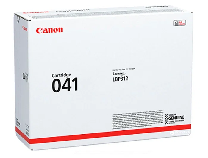 Canon Cartucho de Tóner CRG 041 Negro (0452C002)
