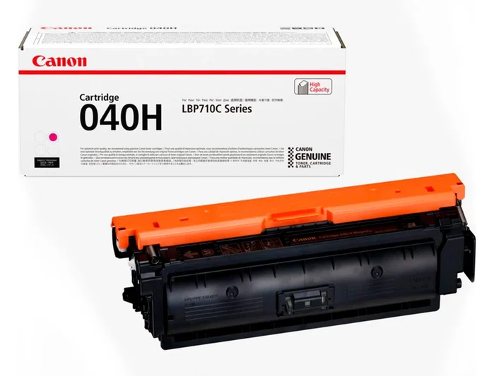 Canon Toner 040H Magenta XL (0457C001) de alta capacidad