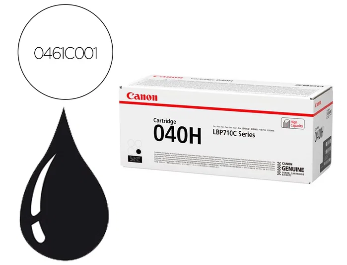Canon Cartucho de Tóner 040H Negro XL