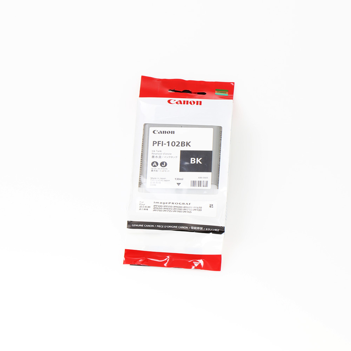 Canon PFI-102BK Cartucho de Tinta Negro 130 ml Canon PFI-102BK Cartucho de Tinta Negro 130 ml